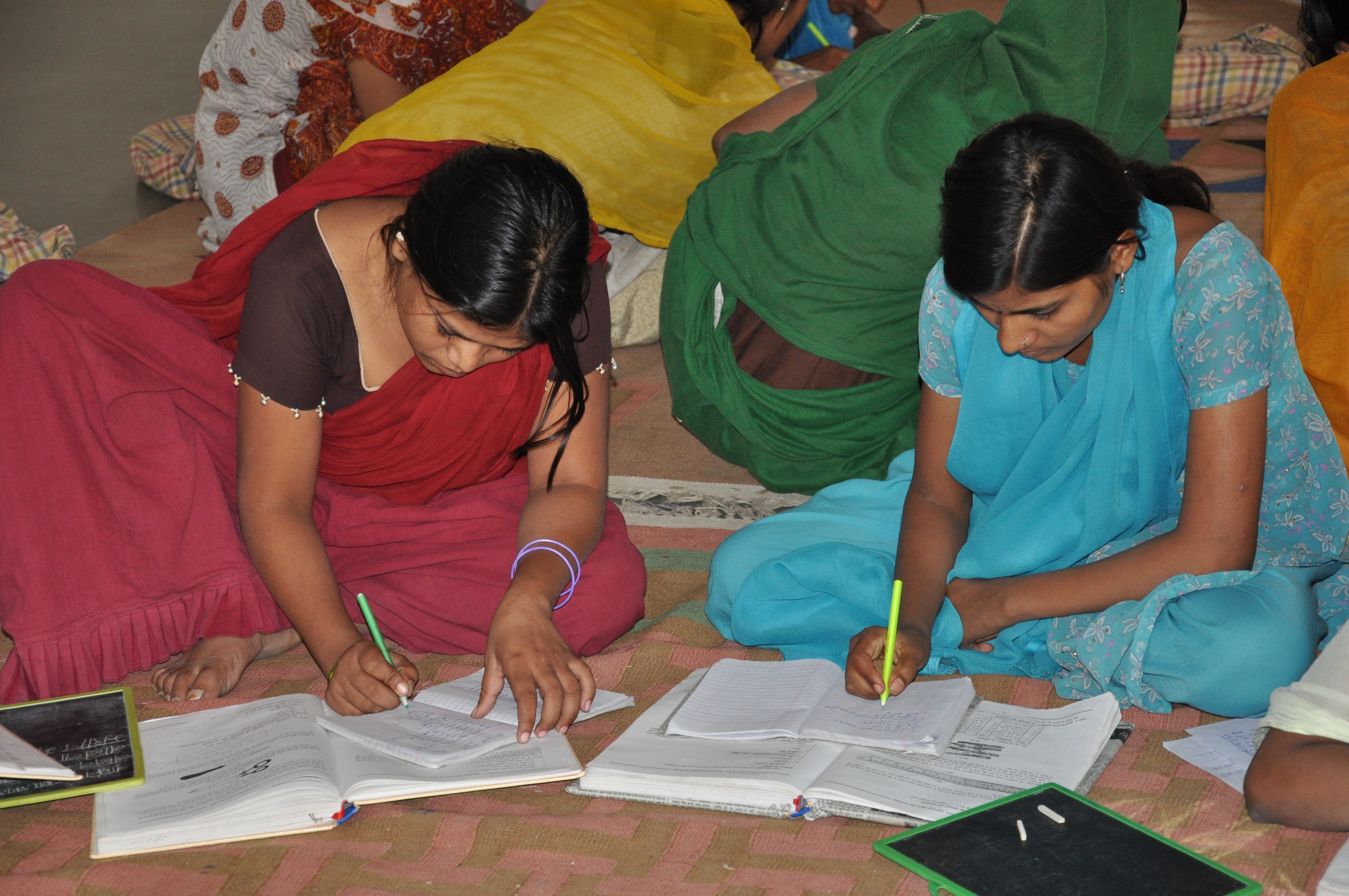 Students at the Barli Institute, India