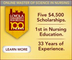 Online MS in Nursing Scholarship at Loyola University New Orleans
