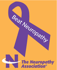 Neuropathy Association Logo with Awareness Ribbon