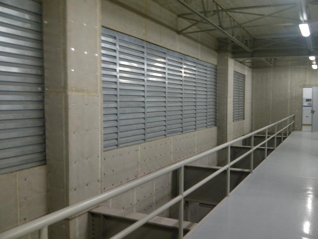 Quiet Fiber, a product of Acoustiblok, Inc. in Tampa, Florida, was installed on the ceiling and walls of the mall’s generator and substation rooms.