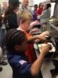 Scouts making awesome Detroit Style Pizzas