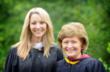 Award-winning actress Lisa Kudrow stay with Foxcroft's Head of School Mary Louise Leipheimer. Friends?!