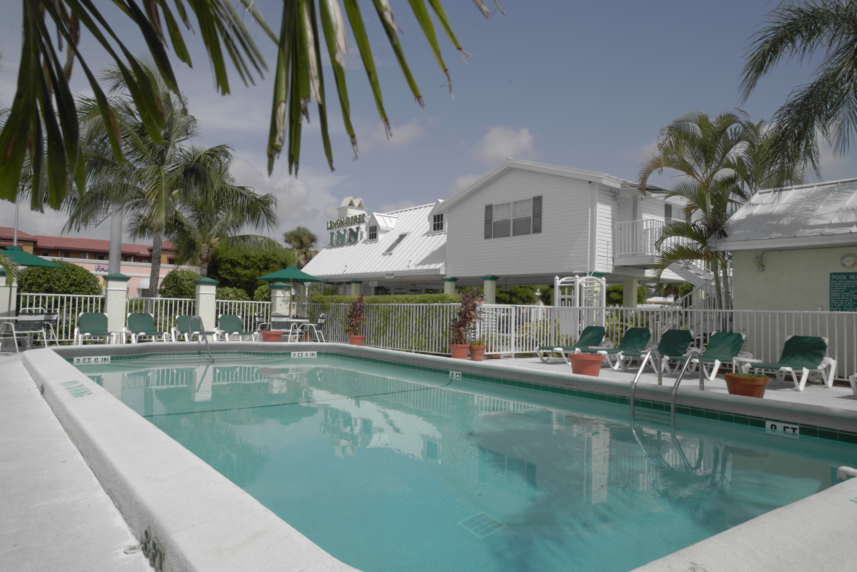 Pool at Lemon Tree Inn of Naples, FL