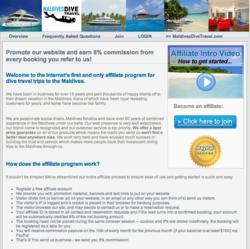 maldives travel affiliate program