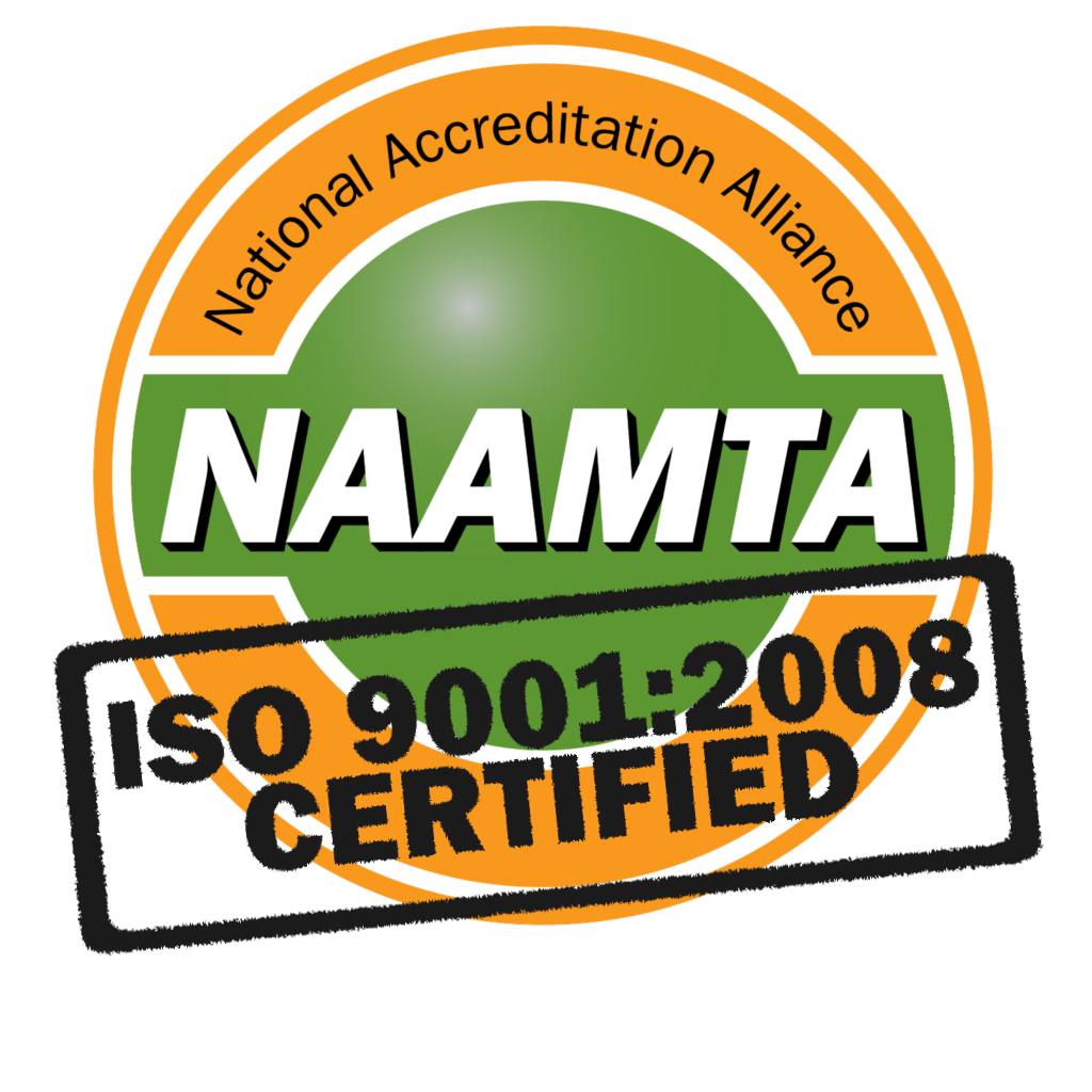 NAAMTA ISO certified