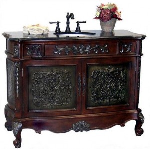 A Selection of Antique Bathroom Vanities with Unique Aged ...