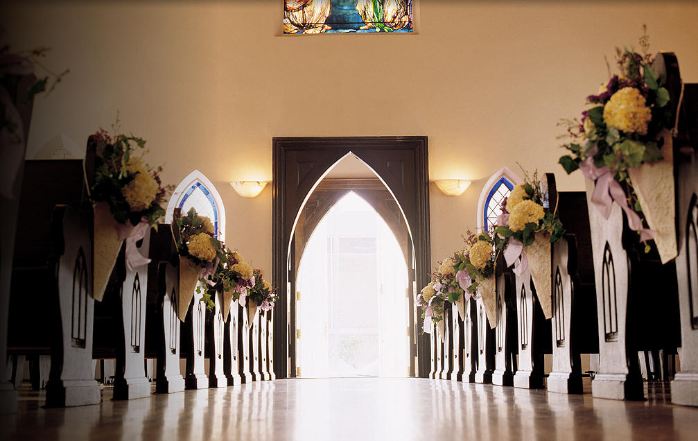 Wedding chapel at Hotel Viking in Newport, RI