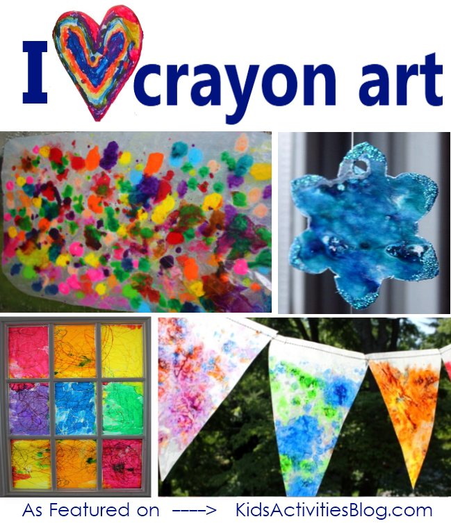 Kids Activities Blog Reports that Wax Crayon Art is No Longer about