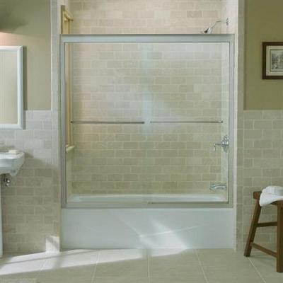 Shower Doors Vs Curtains, Shower Door Curtain Rod