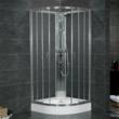 Aston Global SC708 - 38" X 38" Shower Cabinet In Chrome Finish