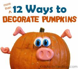 decorate pumpkin ideas