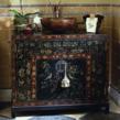 Travel Chest Oriental Hand Painted 42" Bathroom Vanity From Cole And Co