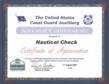 Award Presented to NauticalCheck at the USCGA Annual Convention