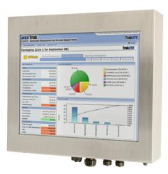 NEMA 4X Workstation with 19" LCD and Resistive Touchscreen
