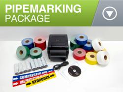 LabelTac 4 Pipe Marking Labeling Package