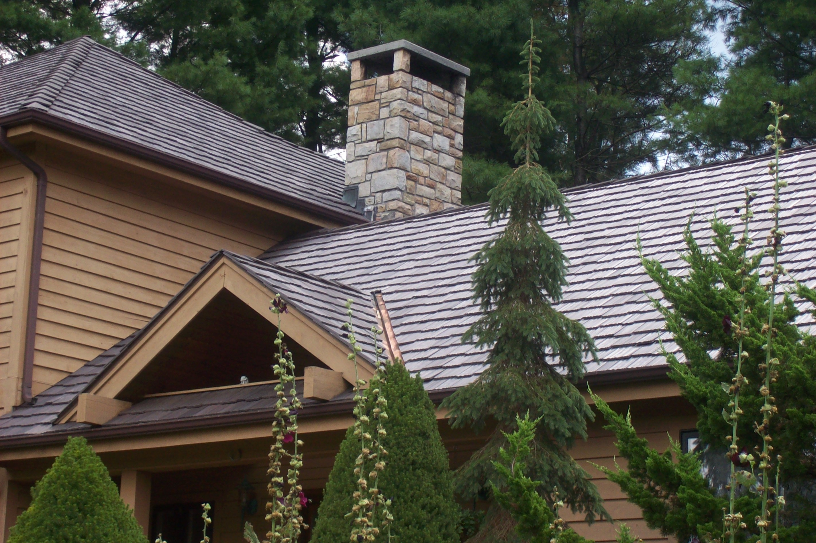 DaVinci polymer roof installed by Stacy Stines Roofing.