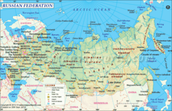New Map of Russia