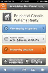 Prudential Chaplin Williams Mobile Website