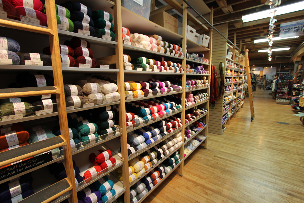 Paradise Fibers has yarn from all over the world