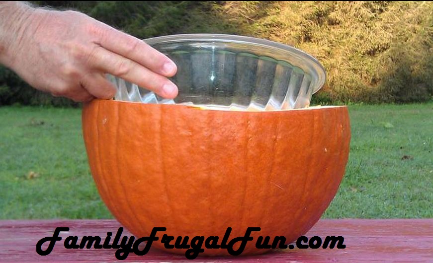 Halloween Pumpkin Punch Bowl