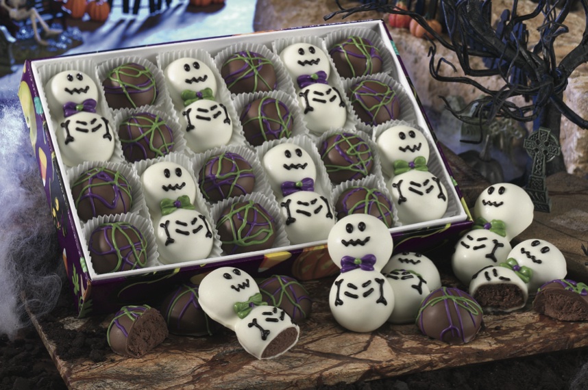 Spooky Skeleton Truffles are frightfully delicious