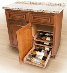 In Cabinet Wine Racks Install in Five Minutes