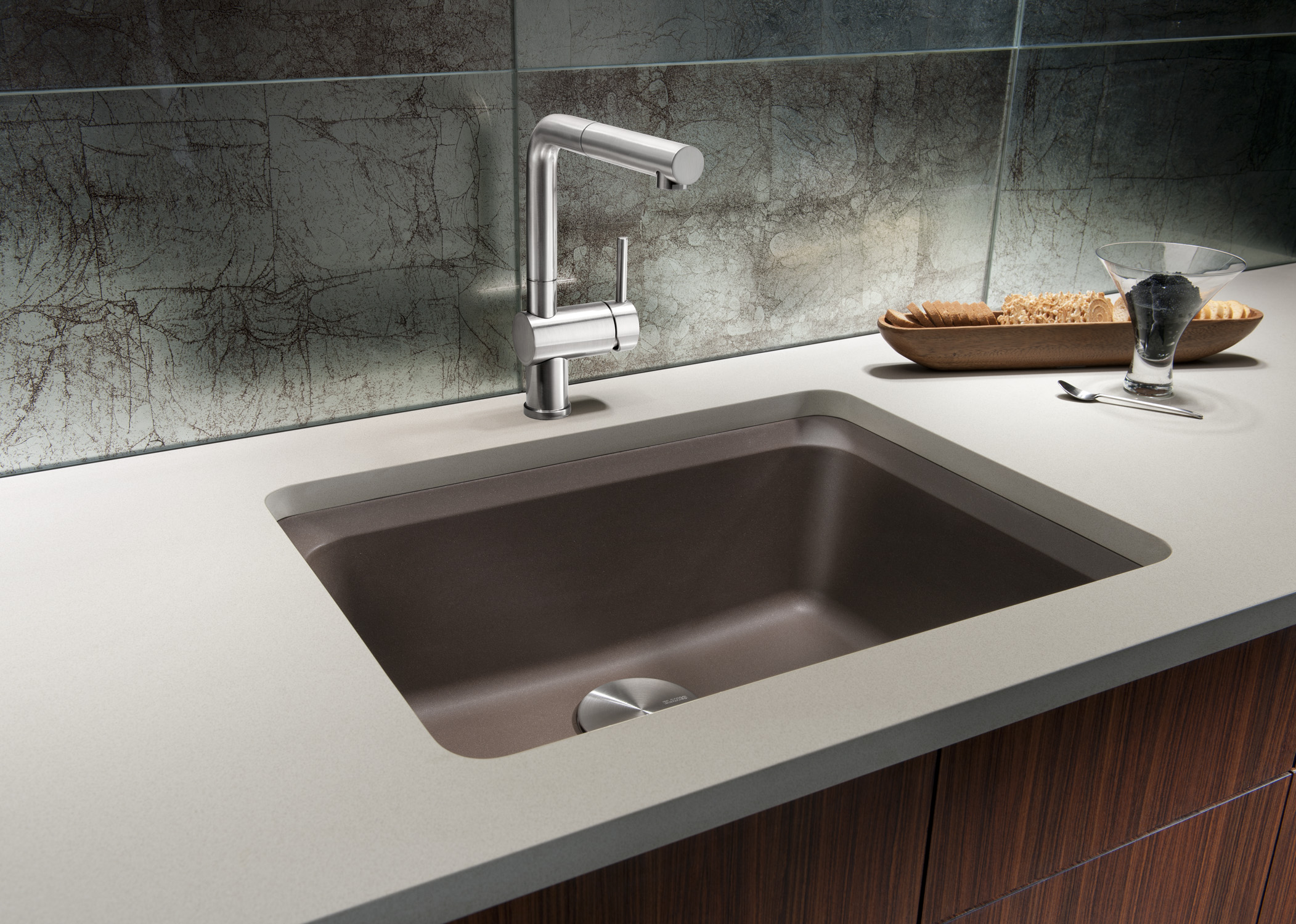 The new BLANCO SILGRANIT® II VISION™ designer kitchen sink offers ...