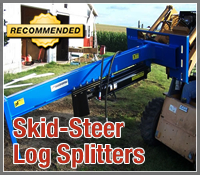 skid steer log splitter, skid steer log splitters, best skid steer log splitter, best skid steer log splitters