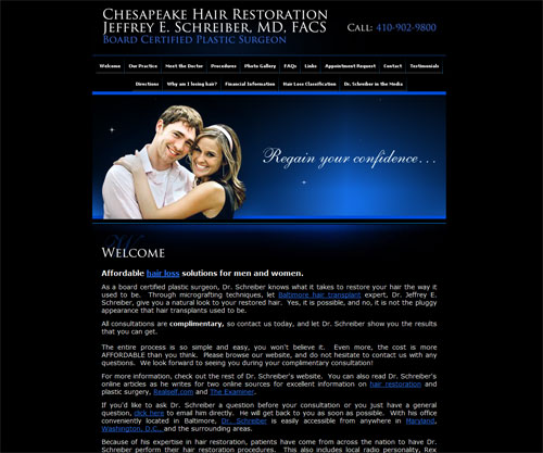 Chesapeake Hair Restoration Performs First Automated FUE (Follicular Unit  Extraction) Hair Transplant in Baltimore