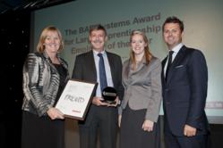 plumbs employer award win regional bae systems north west