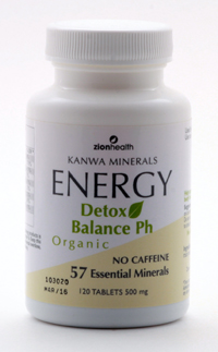 Kanwa Minerals Energy Detox Tablets