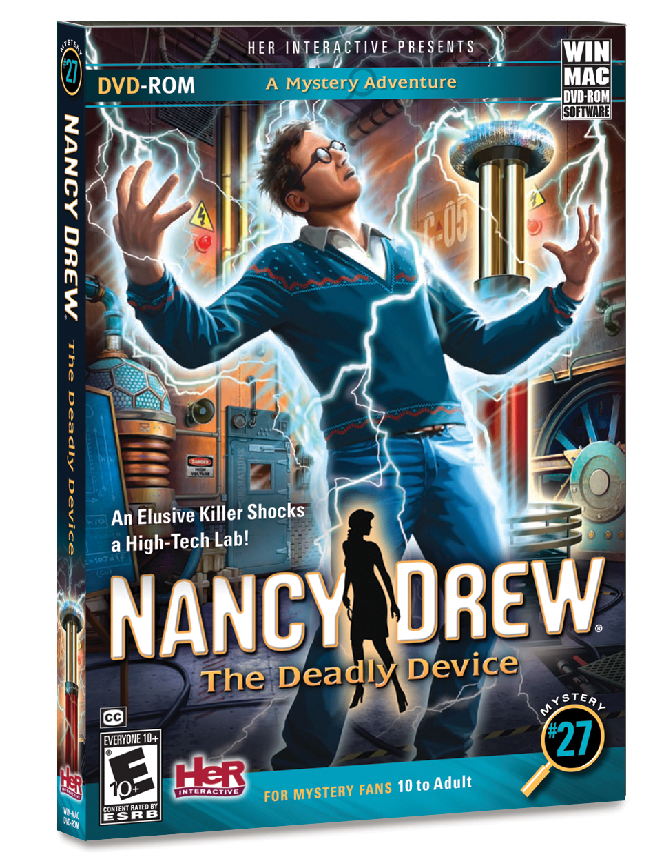 nancy drew the deadly device the big tesla coil