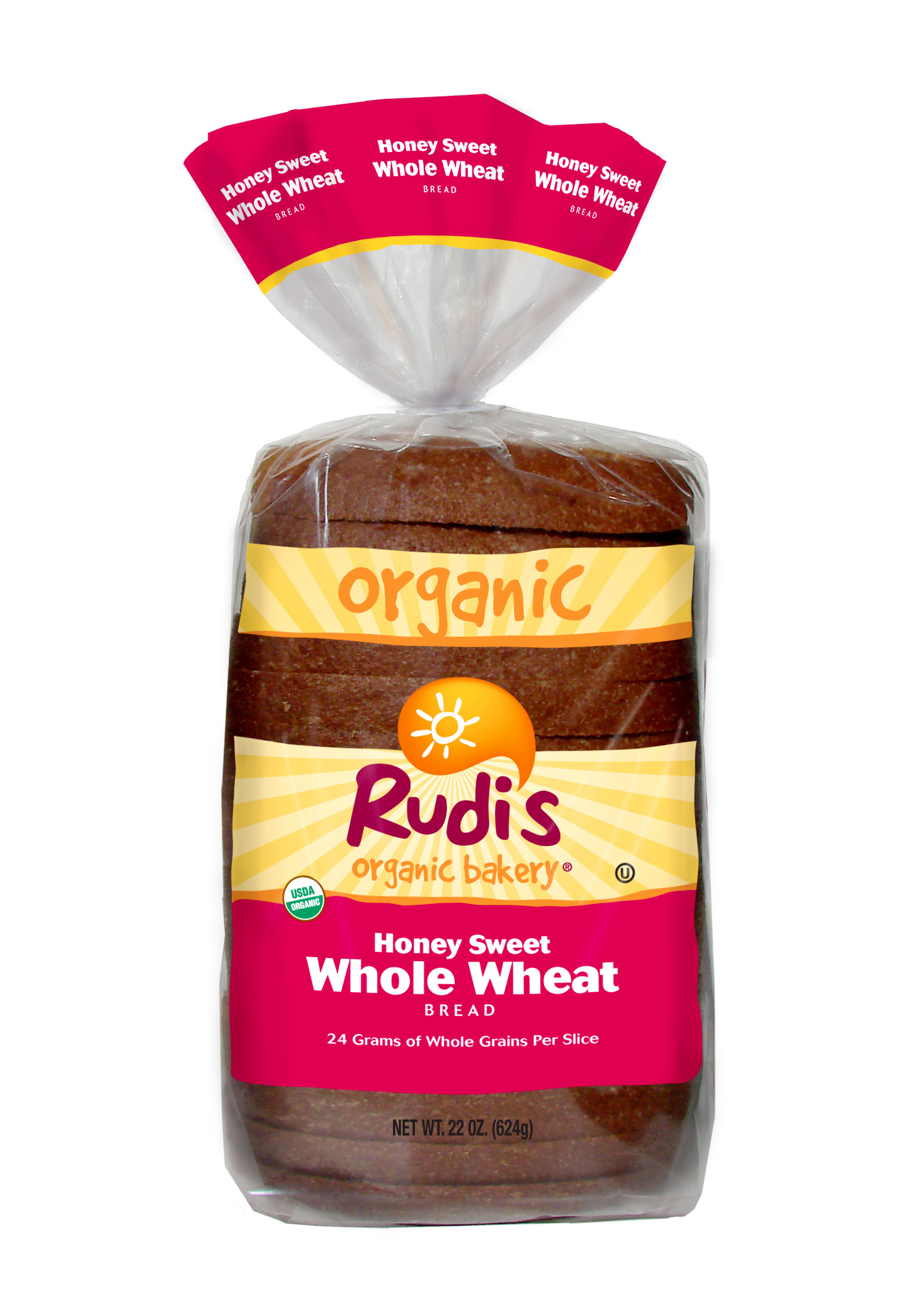 Rudi's Organic Honey Sweet Whole Wheat Bread