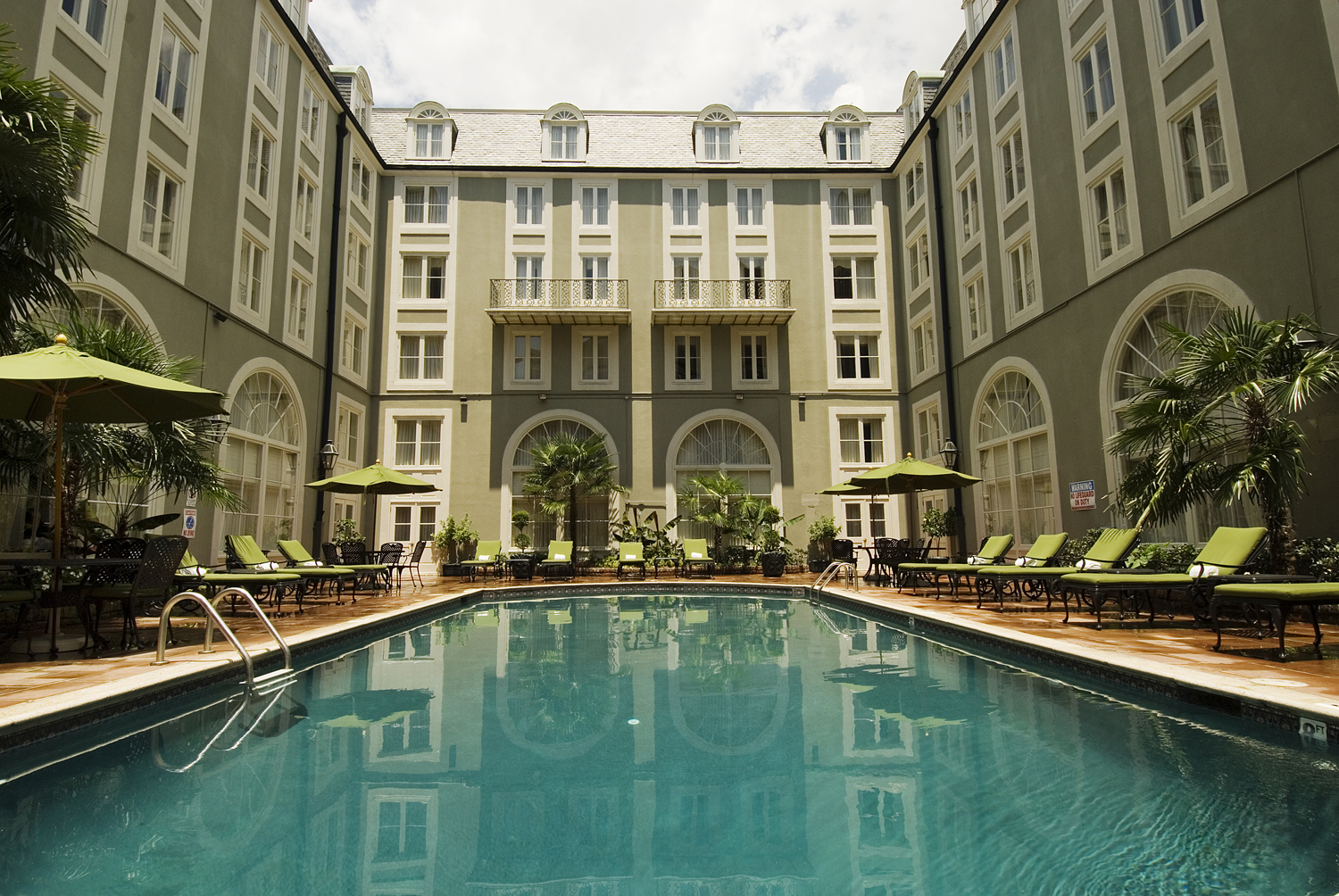 The Bourbon Orleans Hotel located in the French Quarter, New Orleans, Louisiana