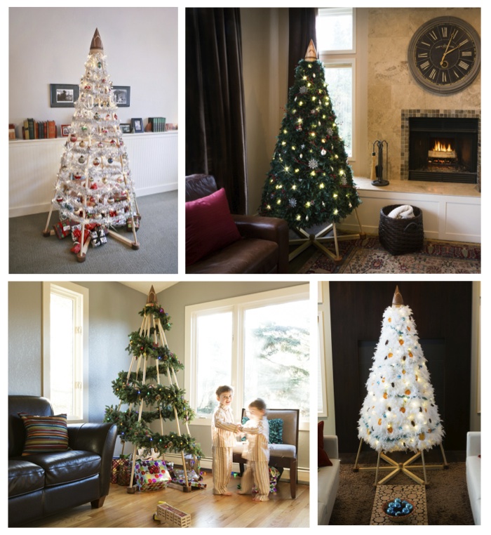 The Jubiltree Wooden Tree can be decorated in many different styles, to create a look that is traditional or unique.