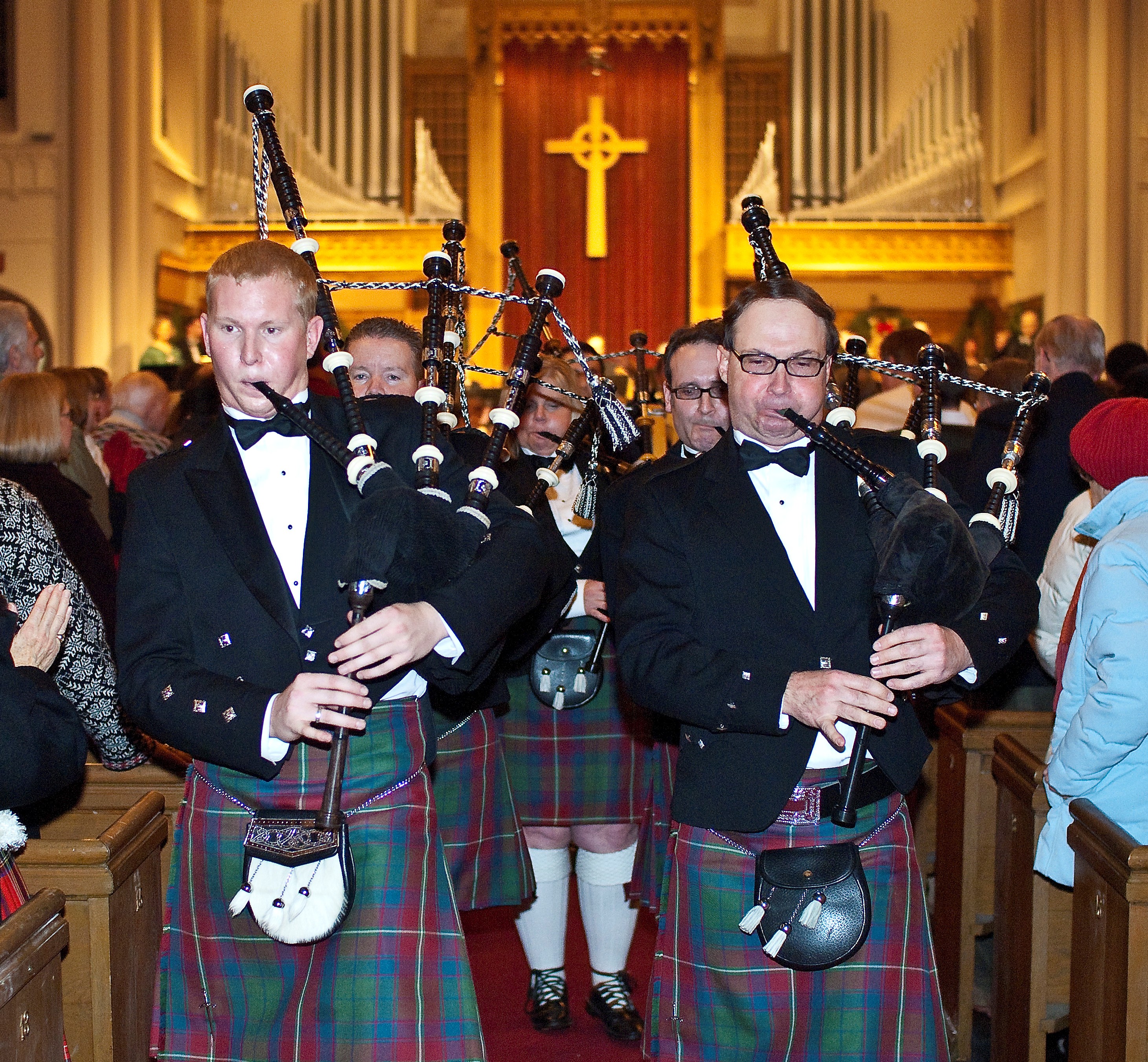The Pipes of Christmas marches into NYC this December.