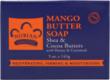 Mango Butter Soap with shea and cocoa butter (5 oz)