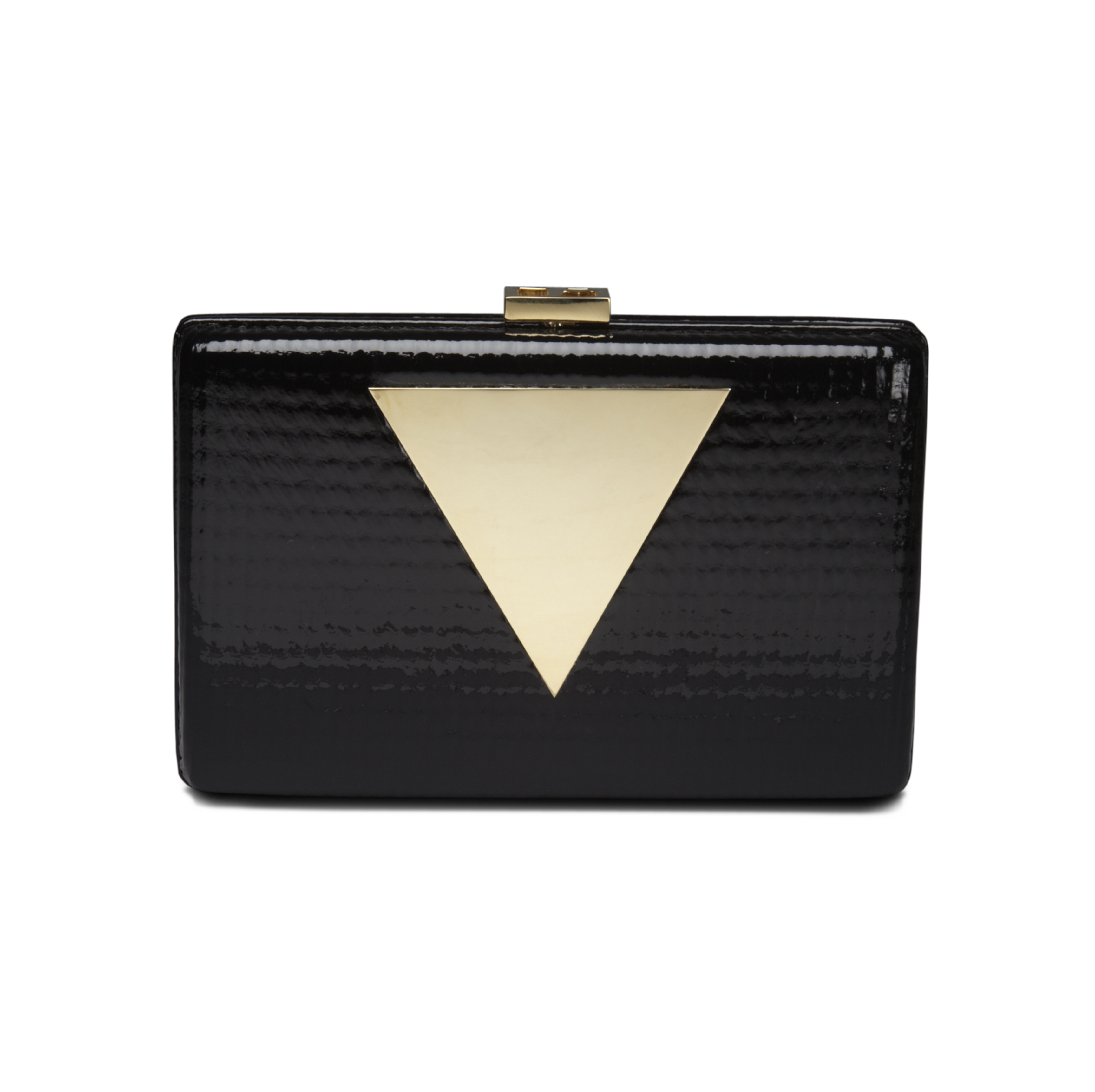 Jill Milan Holland Park Clutch in black and gold