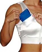 Augmentation Bra with Ice Packs-Complete medical-grade compression and support for the breasts.