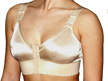 Comfort Bra-This bra feels as good as it looks. Delicately woven fabric ensures complete comfort and compression for healing skin following breast procedures. Great for everyday use.