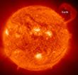 Sun earth comparison