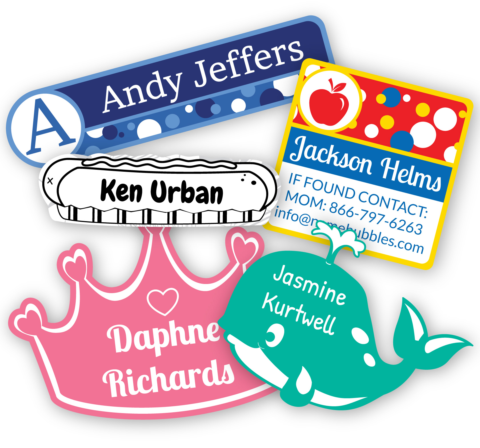 New Designs  from NameBubbles com