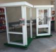 A Venetian Builders, Inc., sales display serves customers shopping for sunroom, patio enclosure or pool enclosure installation at the Home Depot store in Pinecrest, Fla.