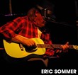 Eric Sommer at THe Record Bar, KC/MO with his favorite green parlor guitar