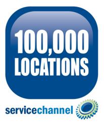 ServiceChannel platform used in over 100,000 locations worldwide.