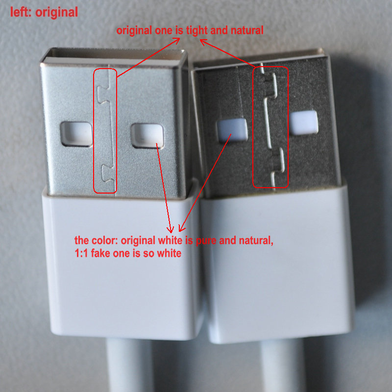 como RECONOCER un cable USB ORIGINAL de APPLE 🤔 cable ORIGINAL vs