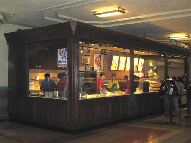 Union Station Kiosk Built by Carriage Works