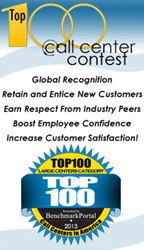 Top 100 Call Centers Contest