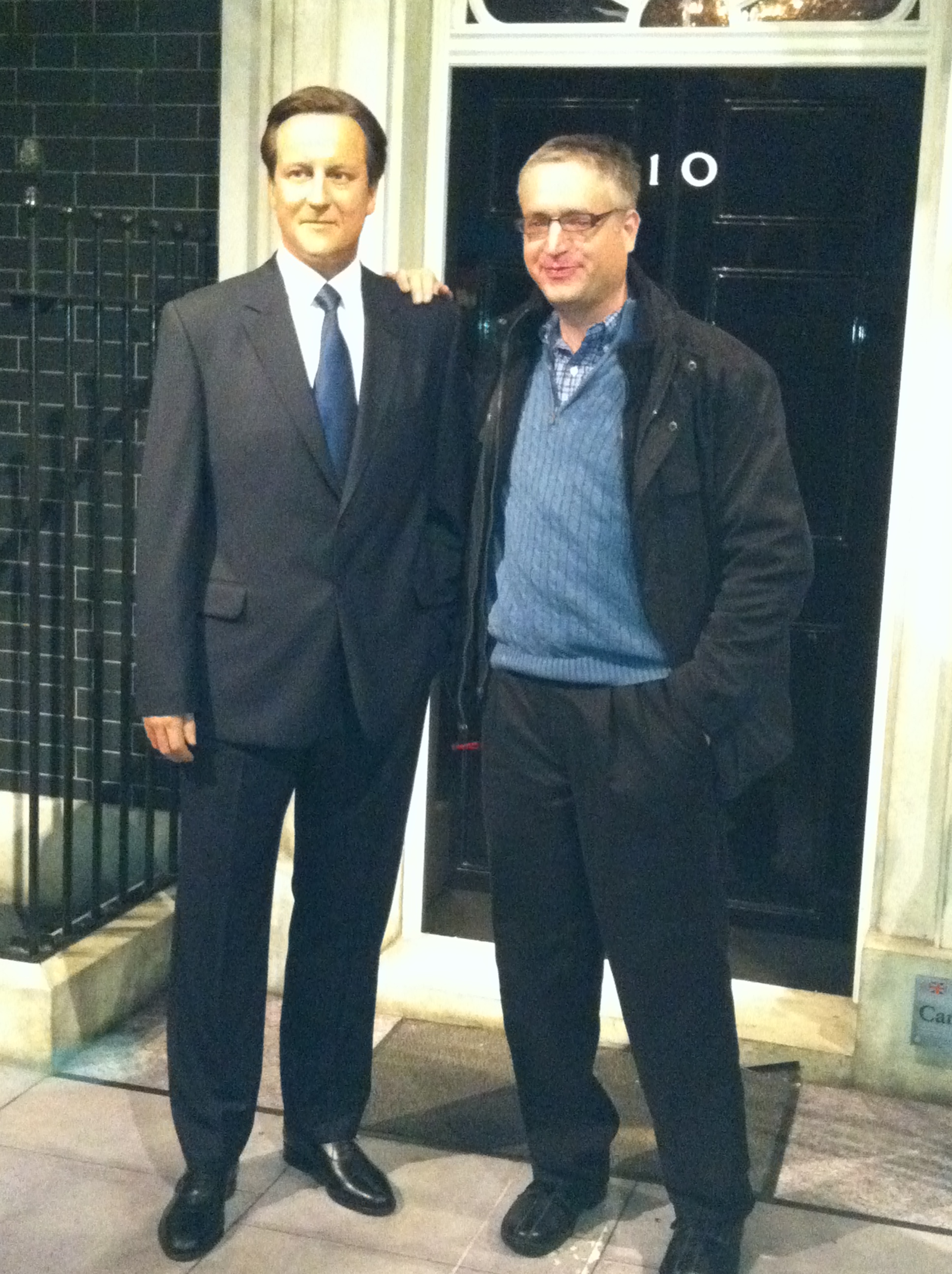 David Cameron and Eric Harbor, ceo, CaesarTrade