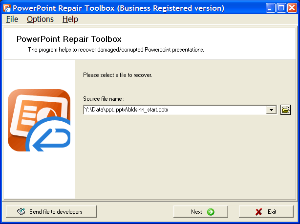 PowerPoint Repair Toolbox
